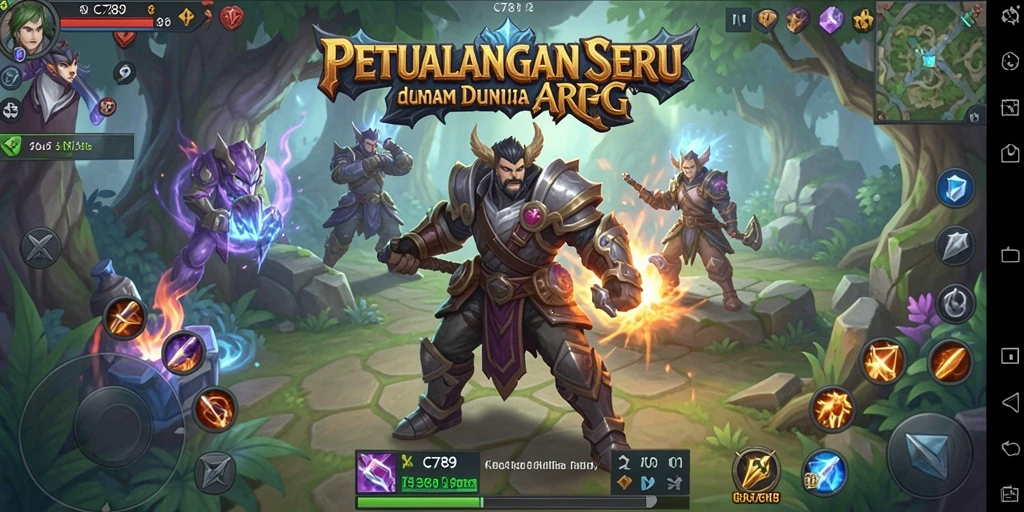 Gameplay seru di dunia fantasi ARPG C789.