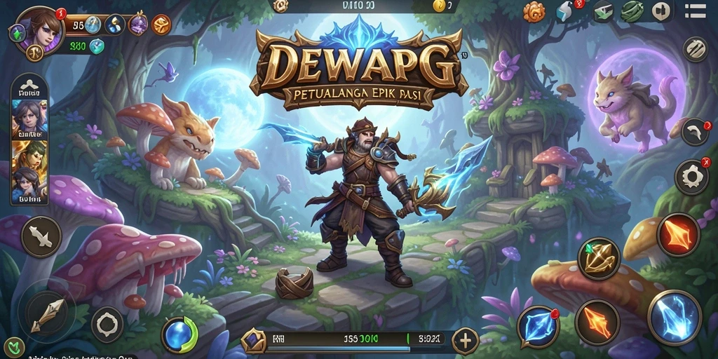 Gameplay DEWAPG menampilkan pertarungan seru dan grafik yang menakjubkan.