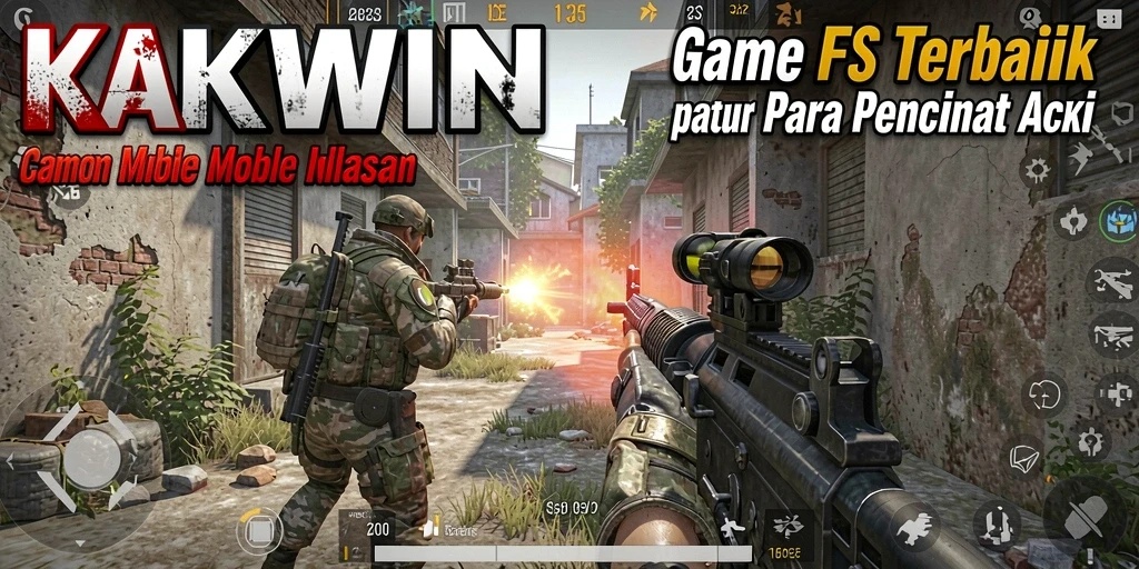 Tampilan gameplay mendebarkan dari KAKWIN dengan grafis yang luar biasa.