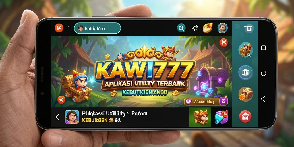Tampilan antarmuka KAWI777 yang intuitif dan user-friendly.