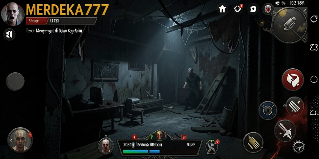 Gameplay mencekam dari MERDEKA777 menampilkan aksi dan teror yang nyata.