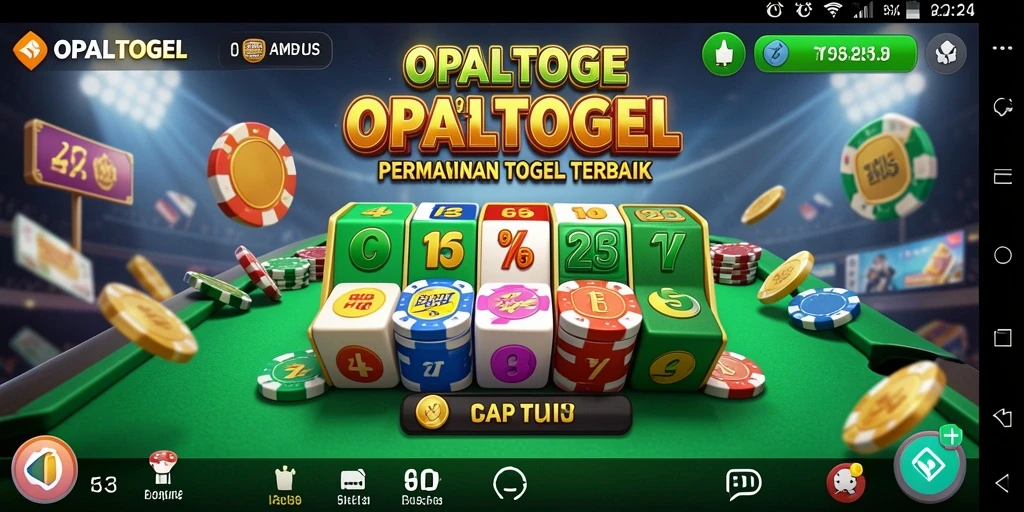 Tampilan gameplay menarik dalam OPALTOGEL yang mendebarkan.