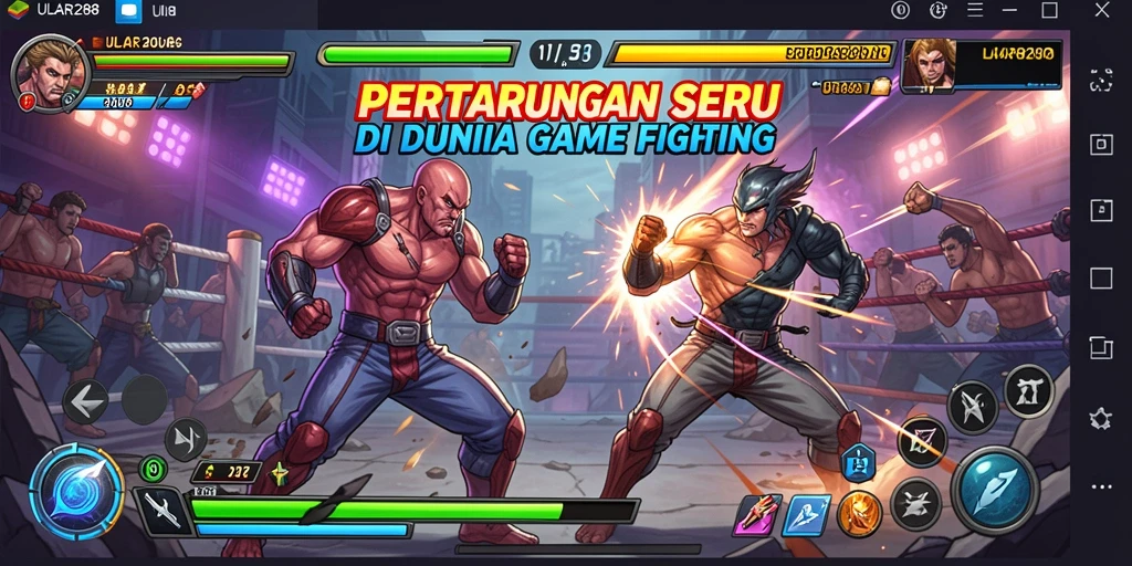 Gameplay ULAR288 dengan beragam pertarungan seru dan karakter unik.