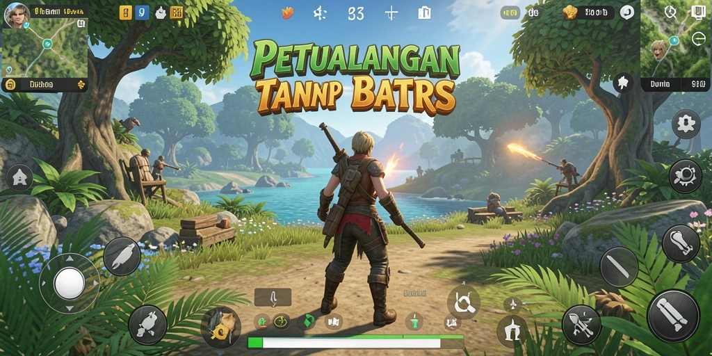 Tangkapan layar V21 menampilkan gameplay eksplorasi dunia terbuka yang mendebarkan.